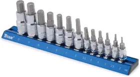 16124 TITAN Hex Bit Socket Set Magnetic