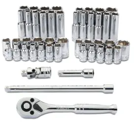 66947 TITAN Drive Mechanics Socket Ratchet Set