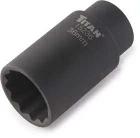 802090152368 TITAN Tools Drive Point Axle Nut Socket
