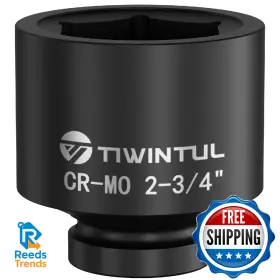 B0FF8ZL37H TIWINTUL Impact Socket Drive Point Design Ansi