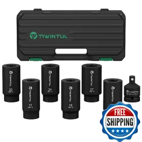 B0FG7YR638 TIWINTUL Drive Crank Bolt Socket Set