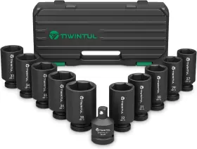 T12-M2 TIWINTUL Axle Nut Socket Set Impact
