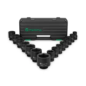 T34-M1 TIWINTUL Drive Impact Socket Set