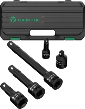 T34-S4 TIWINTUL Drive Impact Extension Bar Set Socket
