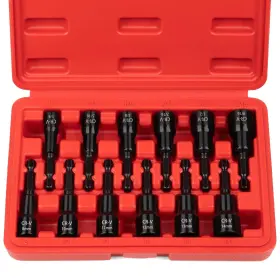 QL-3-8-12 TOHOME Magnetic Nut Driver Set Steel Impact Power