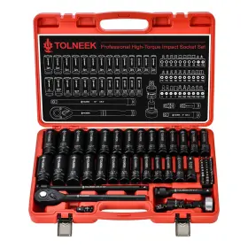 TOL-201 TOLNEEK Drive Impact Socket Set Metr