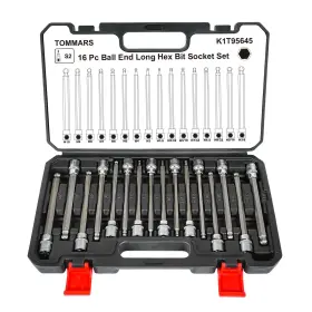 95645 TOMMARS Drive Ball End Hex Bit Socket Set