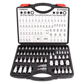 B09XB1JTJS TOMMARS Master Torx Bit Socket Set Drive