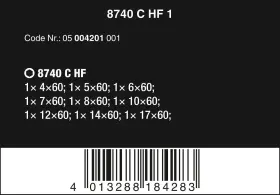 05004201001 Hf Bit Socket Drive #2