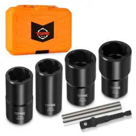 TM1206 TOPME Lug Nut Removal Tool Extractor Set Drive Locking