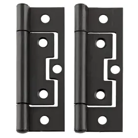 UA-258 UNIQANTIQ HARDWARE SUPPLY Flat Mortise Hinge Pack Door