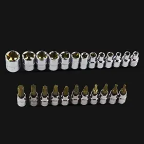 UTEN-SOCKETSET-X1229 UTEN Torx Socket Drive Male Female Bit #2