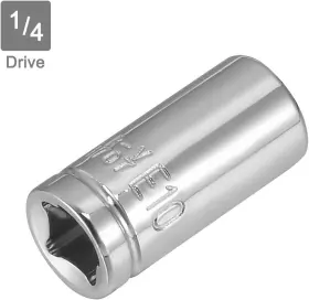 A18030300UX0019 UXCELL Drive Torx Shallow Socket Steel #3