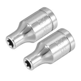 609876782487 UXCELL Drive Torx Shallow Socket Steel