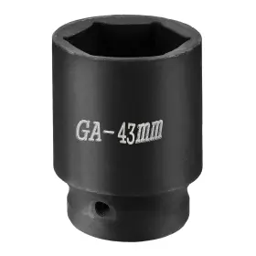 649603679673 UXCELL Drive Point Impact Socket Chromium Steel