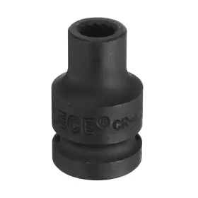 656417679195 UXCELL Drive Shallow Impact Socket Steel
