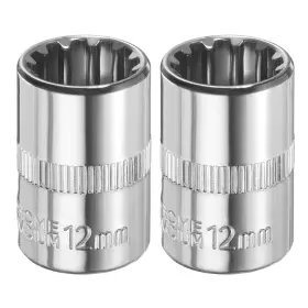 666381940207 UXCELL Points Socket Drive Shallow Impact