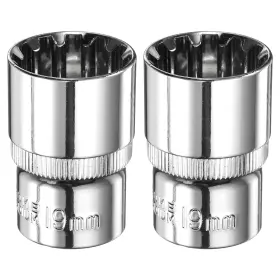 672668556979 UXCELL Point Socket Drive Steel Shallow