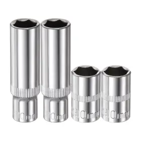 724117608897 UXCELL Drive Shallow Impact Socket Set Point