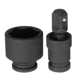 743151643107 UXCELL Impact Shallow Socket Drive Steel Joint