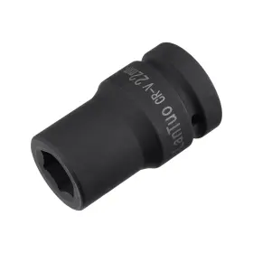 Uxcell 752374896733 1 Inch Drive By 22mm 6 Point Impact Socket Cr-v 80mm Length Standard Metric Sizes
