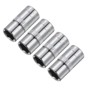 767153573361 UXCELL Drive Steel Shallow Socket