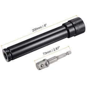 782685911825 UXCELL Drive Impact Socket Hex Shank Adapter #2