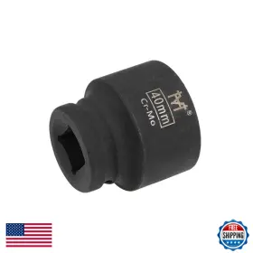 B081J1GCSC UXCELL Drive Shallow Impact Socket Alloy Steel