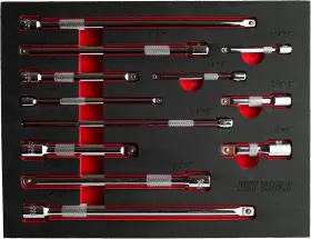 01122 VCT Extension Bar Set Drive Socket