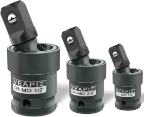 25-JT VEAPIZ Impact Joint Socket Swivel Set Drive