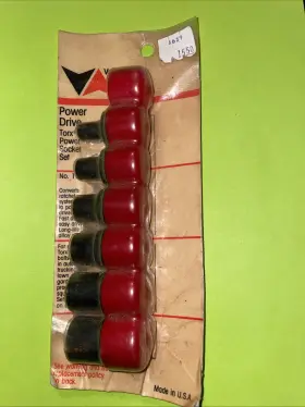15896 VERMONT AMERICAN Power Drive Torx Socket Set