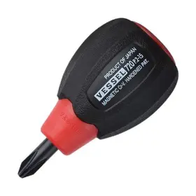720P215 VESSEL Cushion Grip Stubby Screwdriver