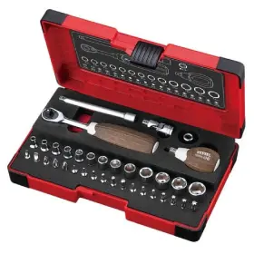 HRW2001MW VESSEL Wood Compo Socket Drive Combination Wrench