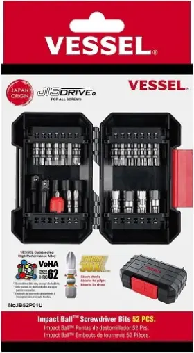 IB52P01U VESSEL Impact Ball Torsion Bit Set
