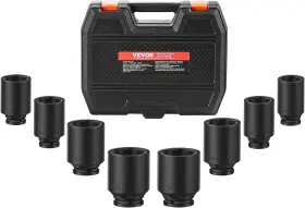 2ZTT3 VEVOR Axle Nut Impact Socket Set Drive