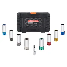 B0DK1719BW VEVOR Lug Nut Impact Socket Set Drive