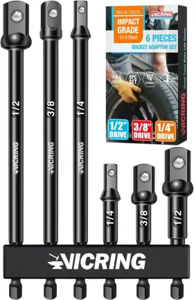 B0BHYQB89F VICRING Impact Socket Adapter Drive Drill Wrench