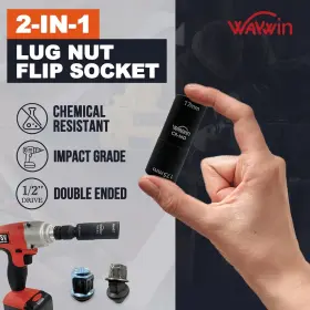 WLNF1263-07 WAYWIN Double Ended Wheel Nut Socket Set #2