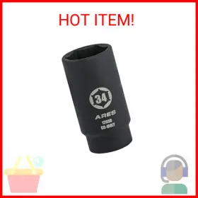 70614 WENNOW Ares Axle Nut Socket Point Drive