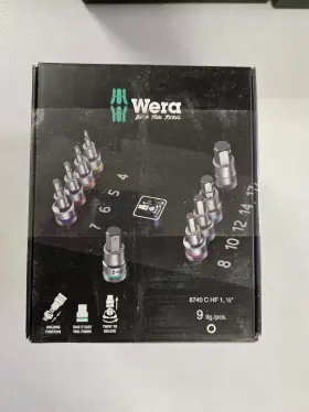013288184283 WERA Drive Zyklop Bit Socket Set Hf