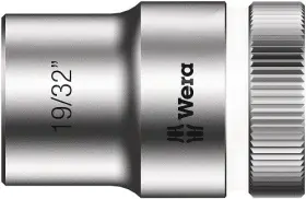 Wera 05003622001 Tools 5003622001 8790 Hmc Zyklop Socket 19/32 Inch X37 Mm 1ea