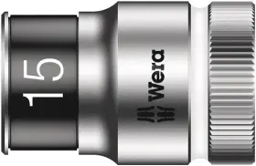 Wera 05003735001 5003735001 8790 Hmc Hf Zyklop Socket With 1/2 Inch Holding Function 15x37 Mm