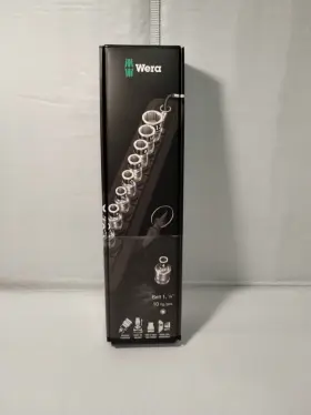 05003880001 WERA Belt Zyklop Socket Set Holding Function