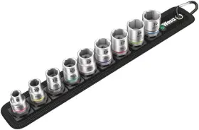 05003973001 WERA TOOLS Belt Zyklop Socket Set