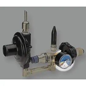 G184000W WESTERN ENTERPRISES Regulator Gauge Psia