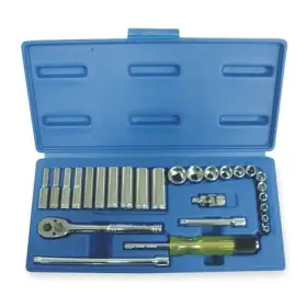 1EZR2 WESTWARD Drive Socket Combination Wrench Set