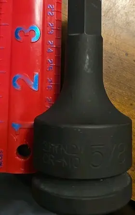 21WN21 WESTWARD Impact Socket Bit Drive Tip