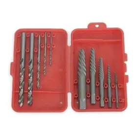 2RUR2 WESTWARD Screw Extractor Set Spiral Flute Bolt