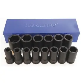 35HU98 WESTWARD Drive Impact Socket Set