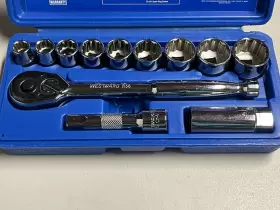 4PL88 WESTWARD Drive Socket Combination Wrench Set #3
